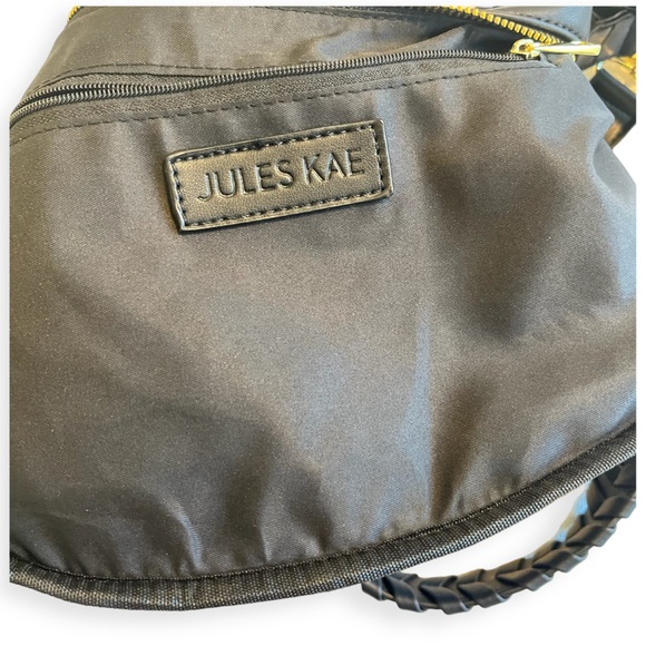 JULES KAE Zola Bag Vegan Shoulder Bag Adjustable Strap Black - Picture 11 of 15